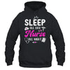 Sleep All Day Nurse All Night Funny Nursing ER RN LPN CNA Shirt & Tank Top | teecentury