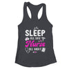 Sleep All Day Nurse All Night Funny Nursing ER RN LPN CNA Shirt & Tank Top | teecentury