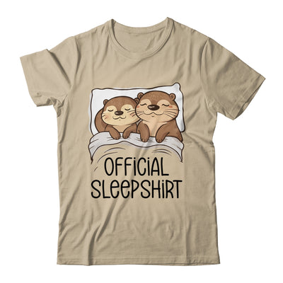 Sleeping Sea Otter Lover Napping Official Sleepshirt Shirt & Hoodie | teecentury