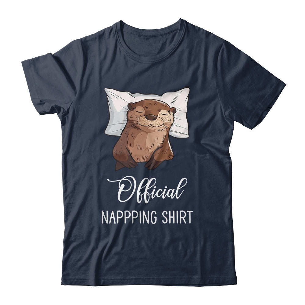 Sleeping Sea Otter Sleeping Otter Lover Official Napping Shirt & Hoodie | teecentury