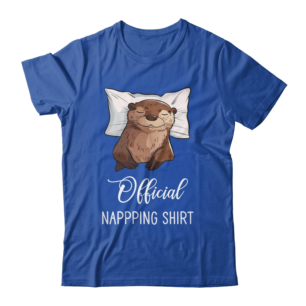 Sleeping Sea Otter Sleeping Otter Lover Official Napping Shirt & Hoodie | teecentury