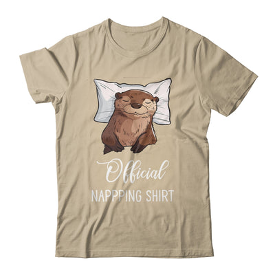 Sleeping Sea Otter Sleeping Otter Lover Official Napping Shirt & Hoodie | teecentury