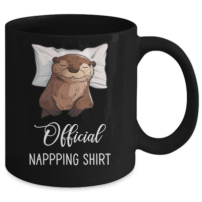 Sleeping Sea Otter Sleeping Otter Lover Official Napping Mug | teecentury