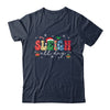 Sleigh All Day Slay Women Christmas Vintage Groovy Santa Hat Shirt & Sweatshirt | teecentury