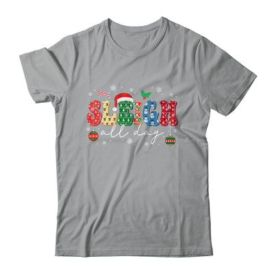 Sleigh All Day Slay Women Christmas Vintage Groovy Santa Hat Shirt & Sweatshirt | teecentury