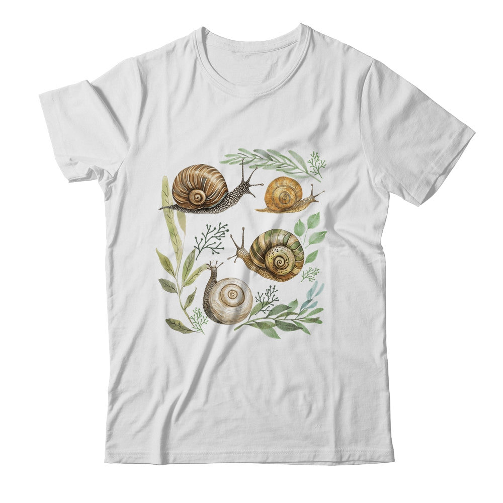 Sluggish Gastropod Nature Slug Graphic Cottagecore Snail Shirt & Tank Top | teecentury