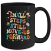 Small Steps Still Move Us Forward Funny Physical Therapist Mug | teecentury