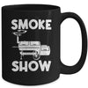 Smoke Show Funny BBQ Smoker Grilling Meat Smoking Grill Mug | teecentury
