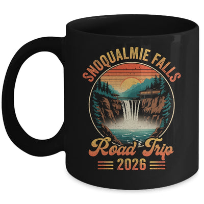 Snoqualmie Falls Road Trip 2026 Summer Vacation Family Matching Mug | teecentury