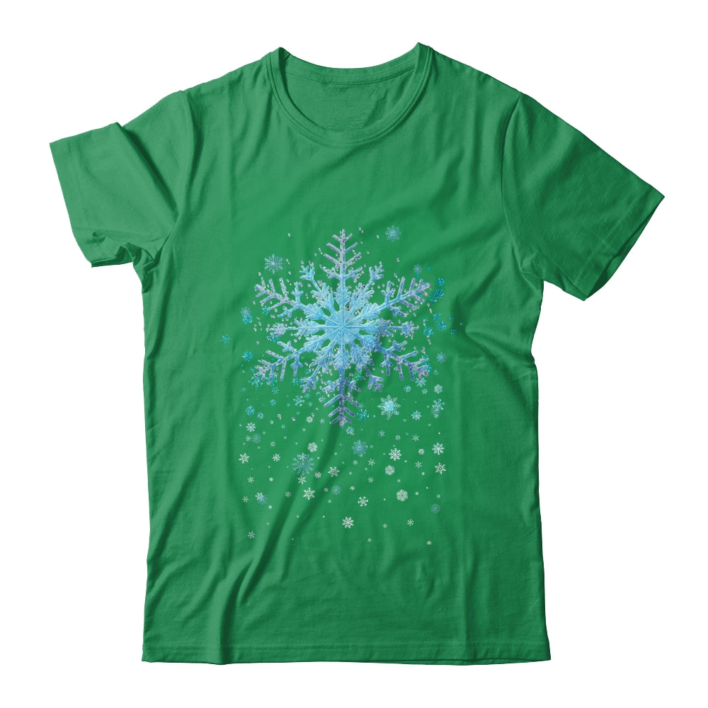 Snowflake Costume Winter Christmas Matching Mens Womens Kids Shirt & Sweatshirt | teecentury