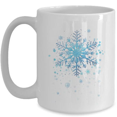 Snowflake Costume Winter Christmas Matching Mens Womens Kids Mug | teecentury