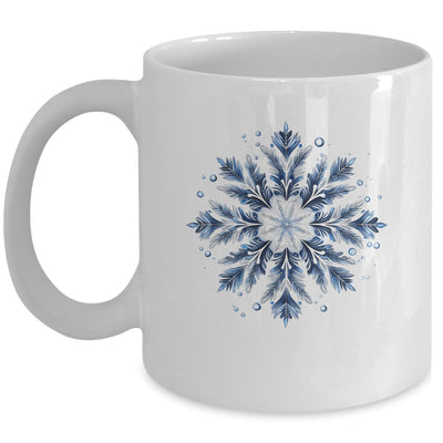Snowflake Snow Merry Christmas Xmas Family Women Holiday Mug | teecentury