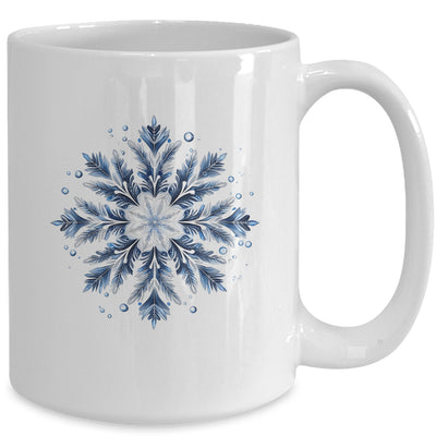 Snowflake Snow Merry Christmas Xmas Family Women Holiday Mug | teecentury