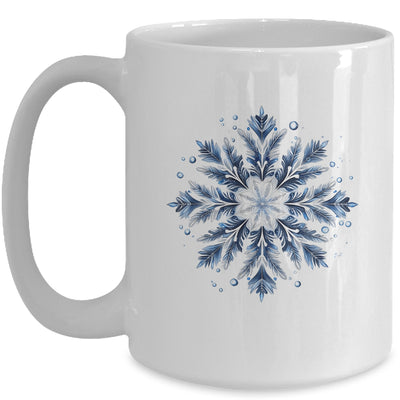 Snowflake Snow Merry Christmas Xmas Family Women Holiday Mug | teecentury