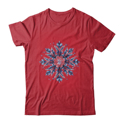 Snowflake Snow Merry Christmas Xmas Family Women Holiday Shirt & Sweatshirt | teecentury