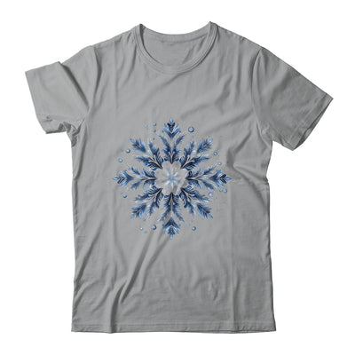 Snowflake Snow Merry Christmas Xmas Family Women Holiday Shirt & Sweatshirt | teecentury