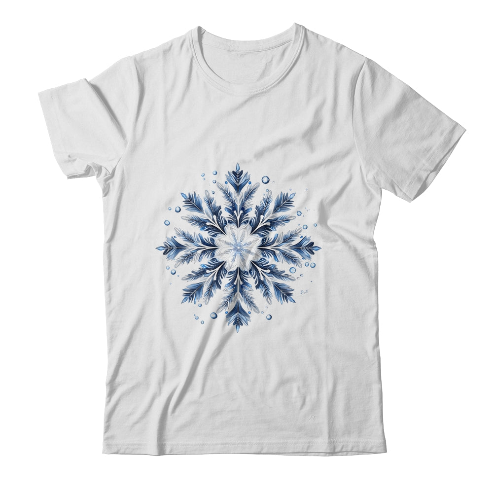 Snowflake Snow Merry Christmas Xmas Family Women Holiday Shirt & Sweatshirt | teecentury