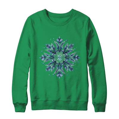 Snowflake Snow Merry Christmas Xmas Family Women Holiday Shirt & Sweatshirt | teecentury