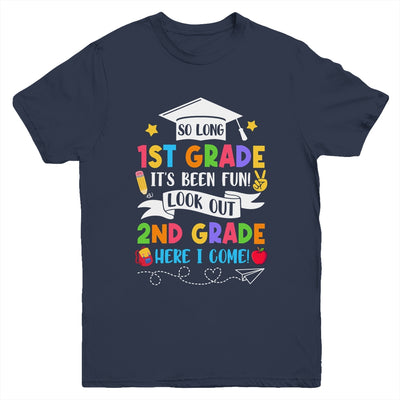 So Long 1st Grade Graduation 2nd Grade Here I Come 2024 Youth Shirt | teecentury