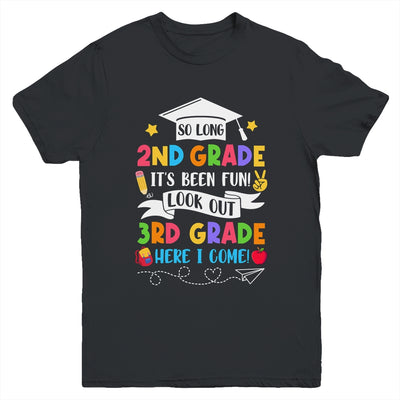 So Long 2nd Grade Graduation 3rd Grade Here I Come 2024 Youth Shirt | teecentury