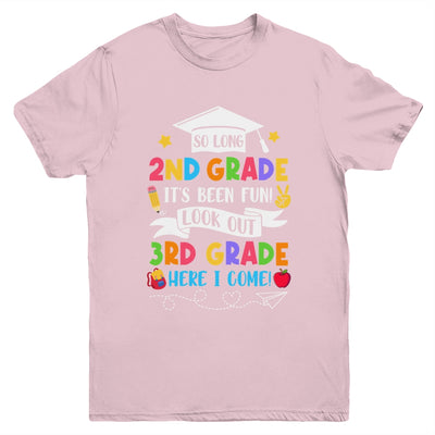 So Long 2nd Grade Graduation 3rd Grade Here I Come 2024 Youth Shirt | teecentury