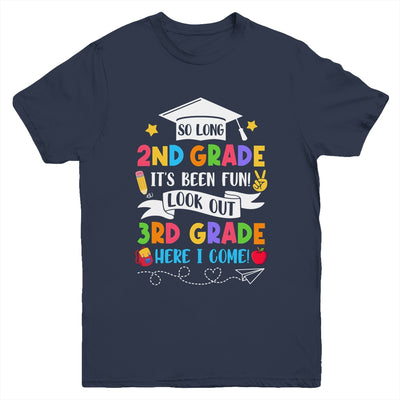So Long 2nd Grade Graduation 3rd Grade Here I Come 2024 Youth Shirt | teecentury