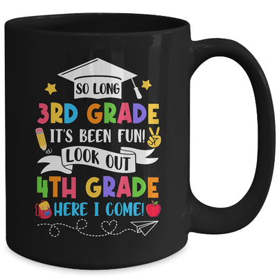 So Long 3rd Grade Graduation 4th Grade Here I Come 2024 Mug | teecentury