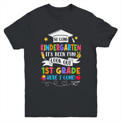 So Long Kindergarten Graduation 1st Grade Here I Come 2024 Youth Shirt | teecentury