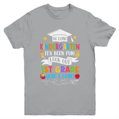 So Long Kindergarten Graduation 1st Grade Here I Come 2024 Youth Shirt | teecentury