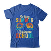 So Long Summer Welcome School Vintage Groovy Back To School Shirt & Hoodie | teecentury