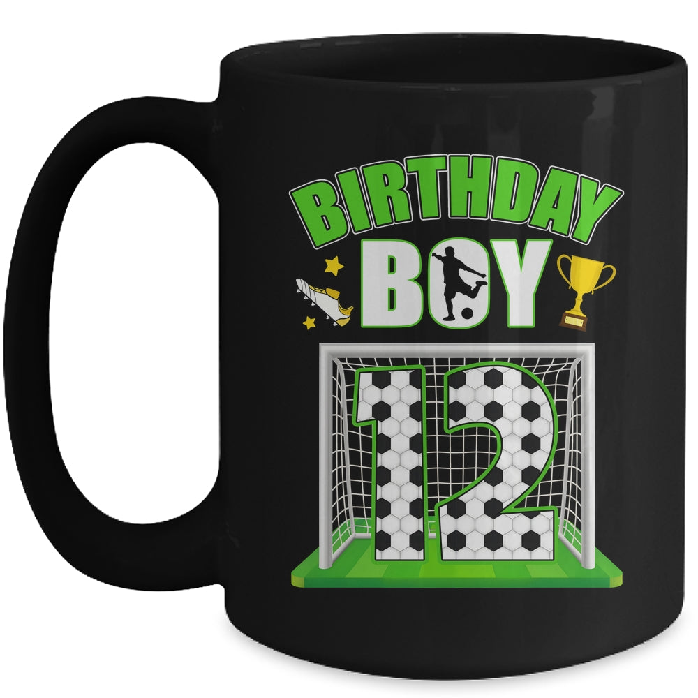 Soccer 12th Birthday Boy 12 Year Old Sport 7yr Boys Party Mug | teecentury