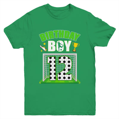 Soccer 12th Birthday Boy 12 Year Old Sport 7yr Boys Party Youth Shirt | teecentury