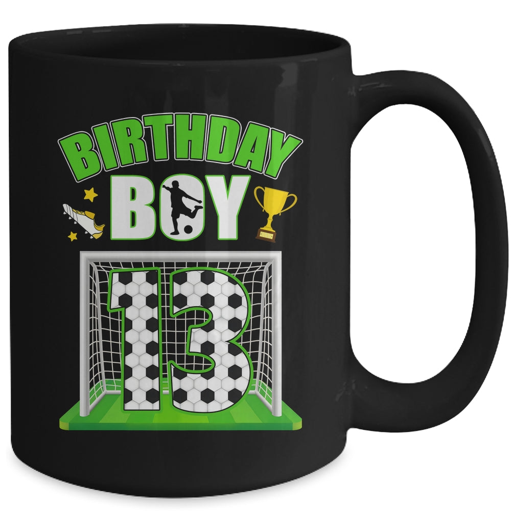 Soccer 13th Birthday Boy 13 Year Old Sport 7yr Boys Party Mug | teecentury