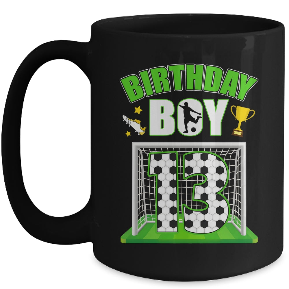 Soccer 13th Birthday Boy 13 Year Old Sport 7yr Boys Party Mug | teecentury