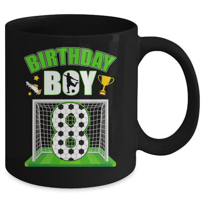 Soccer 8th Birthday Boy 8 Year Old Sport 7yr Boys Party Mug | teecentury
