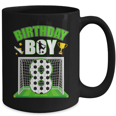 Soccer 8th Birthday Boy 8 Year Old Sport 7yr Boys Party Mug | teecentury
