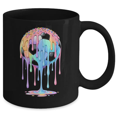 Soccer Ball Ice Cream Dripping Cute Soccer Drip Boys Girls Mug | teecentury