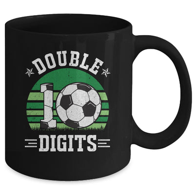Soccer Birthday 10 Year Old Double Digits 10th Birthday Mug | teecentury