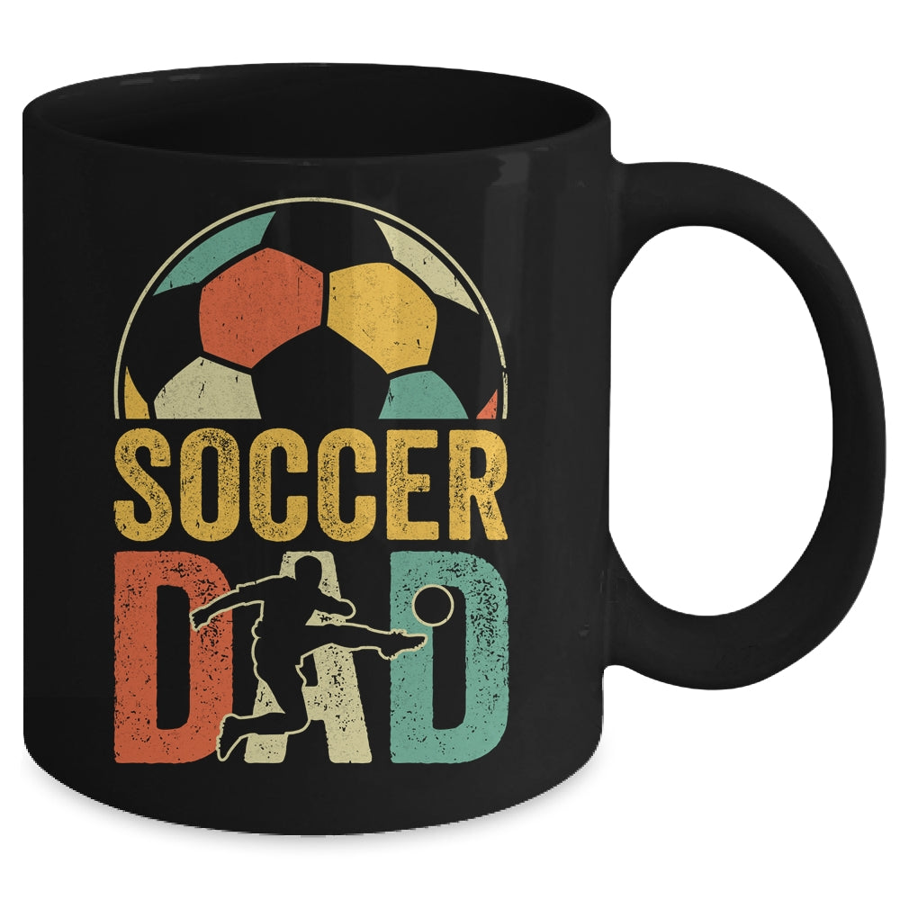 Soccer Dad Funny Soccer For Men Lover Daddy Fathers Day Mug | teecentury