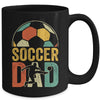 Soccer Dad Funny Soccer For Men Lover Daddy Fathers Day Mug | teecentury