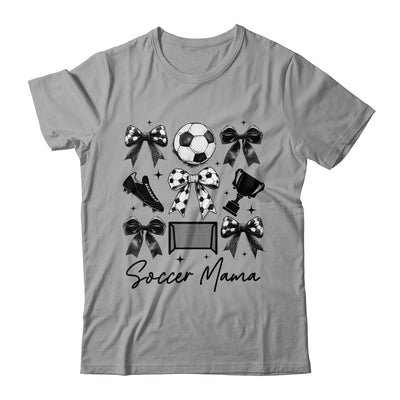 Soccer Mama Coquette Bow Soccer Mom Soccer Season Shirt & Tank Top | teecentury