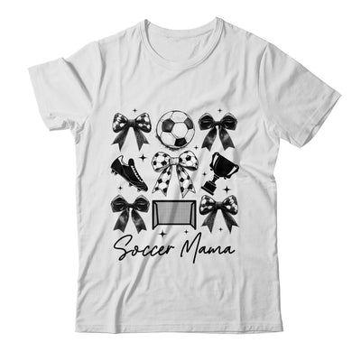 Soccer Mama Coquette Bow Soccer Mom Soccer Season Shirt & Tank Top | teecentury
