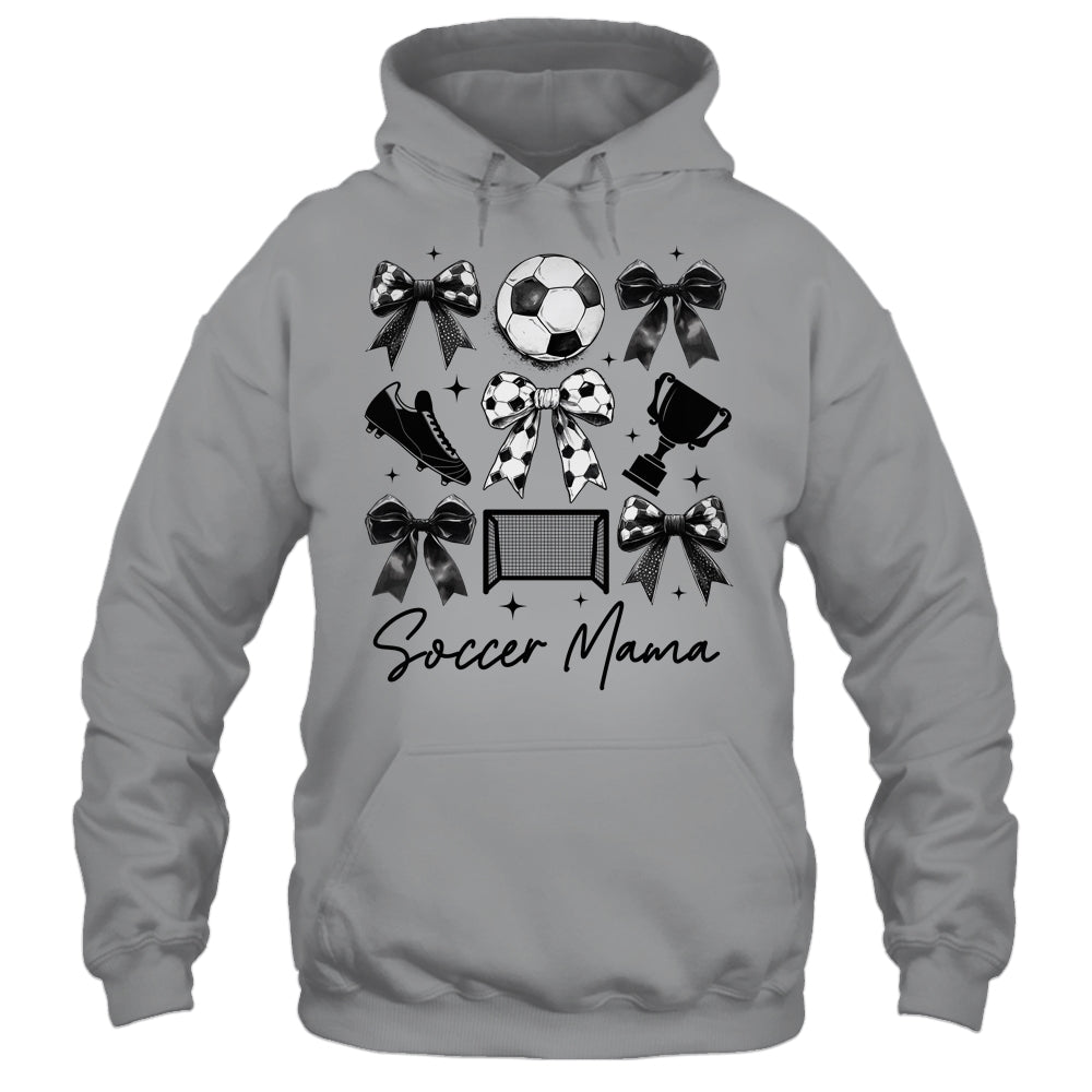 Soccer Mama Coquette Bow Soccer Mom Soccer Season Shirt & Tank Top | teecentury