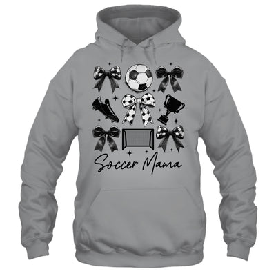 Soccer Mama Coquette Bow Soccer Mom Soccer Season Shirt & Tank Top | teecentury