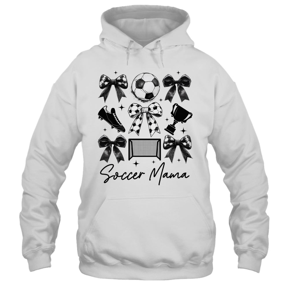Soccer Mama Coquette Bow Soccer Mom Soccer Season Shirt & Tank Top | teecentury
