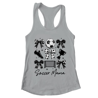Soccer Mama Coquette Bow Soccer Mom Soccer Season Shirt & Tank Top | teecentury