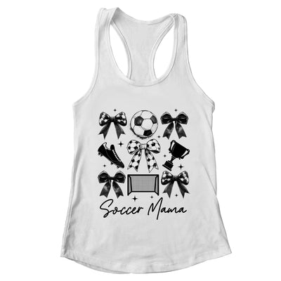 Soccer Mama Coquette Bow Soccer Mom Soccer Season Shirt & Tank Top | teecentury