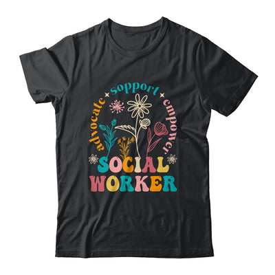 Social Worker Design For Women Girl Funny Social Work Month Shirt & Tank Top | teecentury