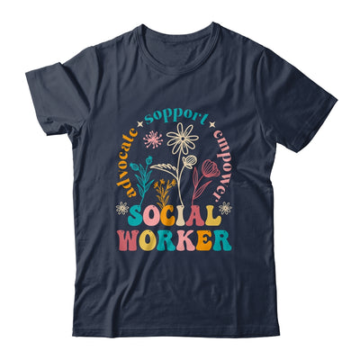 Social Worker Design For Women Girl Funny Social Work Month Shirt & Tank Top | teecentury