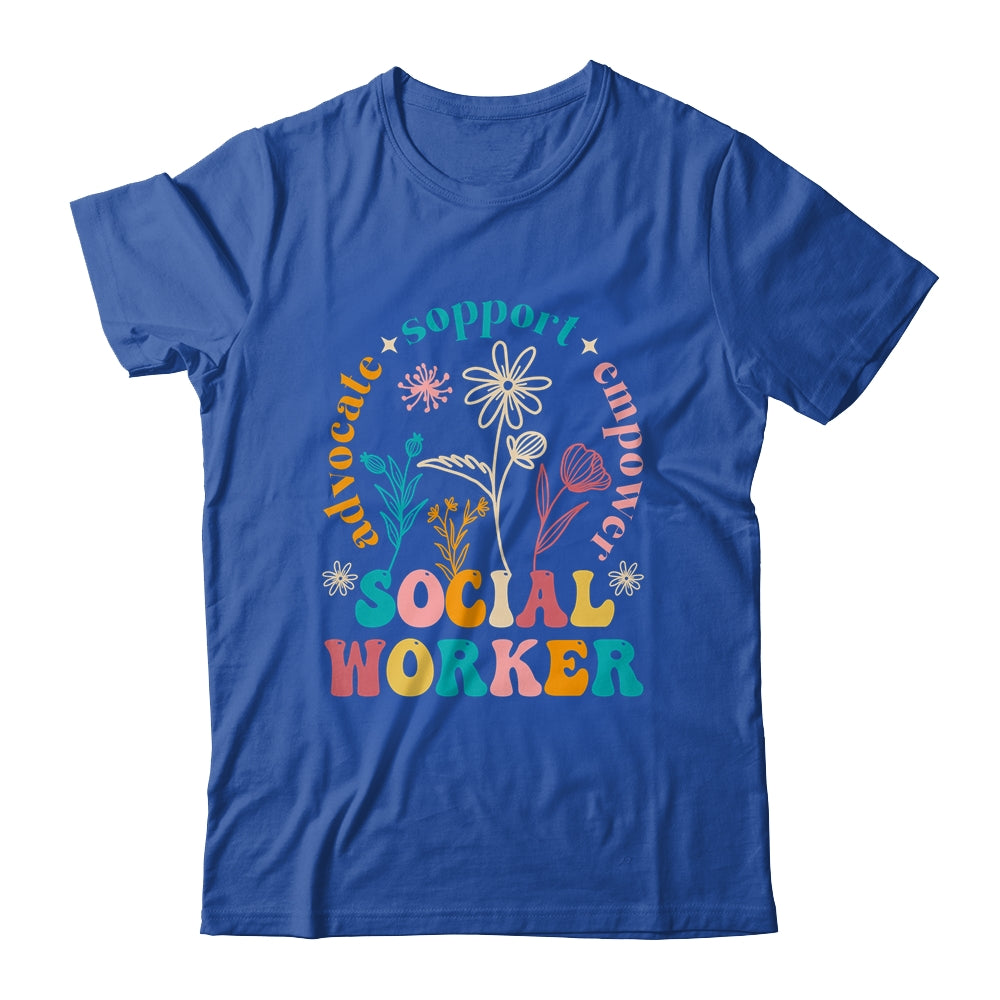 Social Worker Design For Women Girl Funny Social Work Month Shirt & Tank Top | teecentury